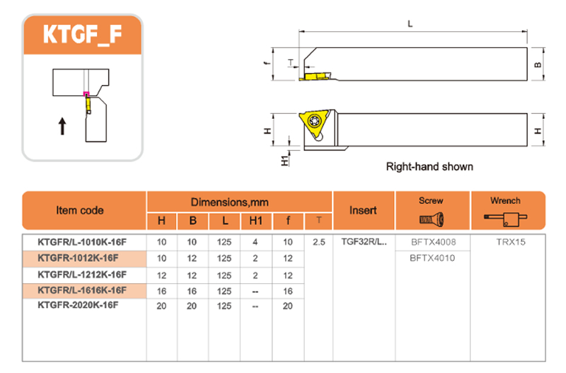 KTGFR1010K-16F