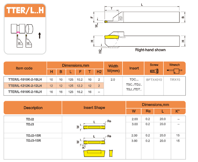 TTER-1212K-2T-12L